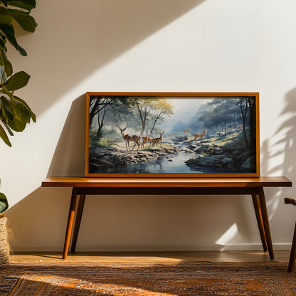 Indian Artwork in a Lifestyle Setting
