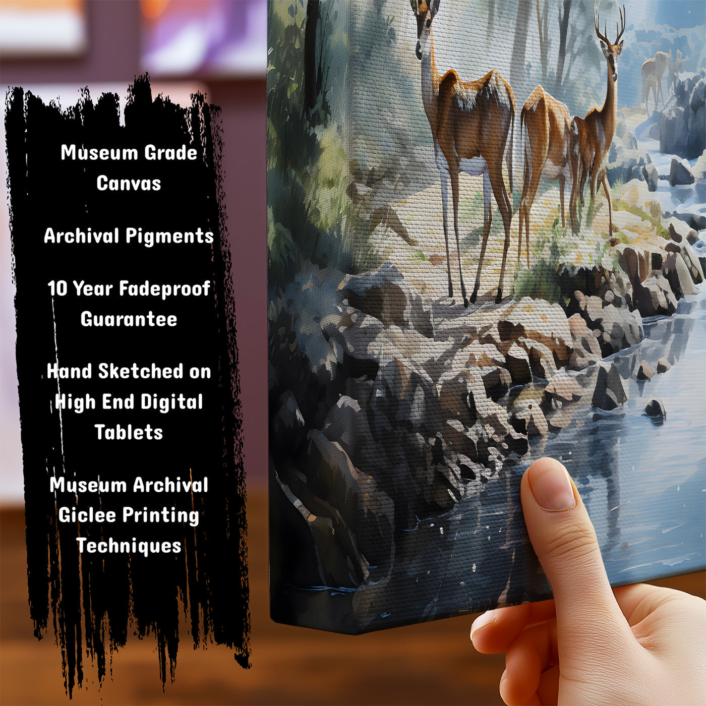 Information about Indian Canvas Art Print