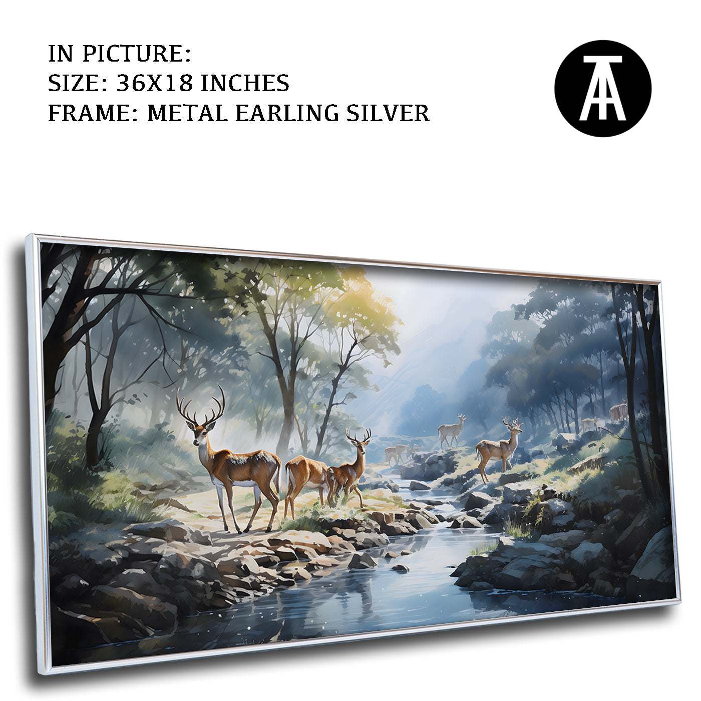 Artwork in Black Frame