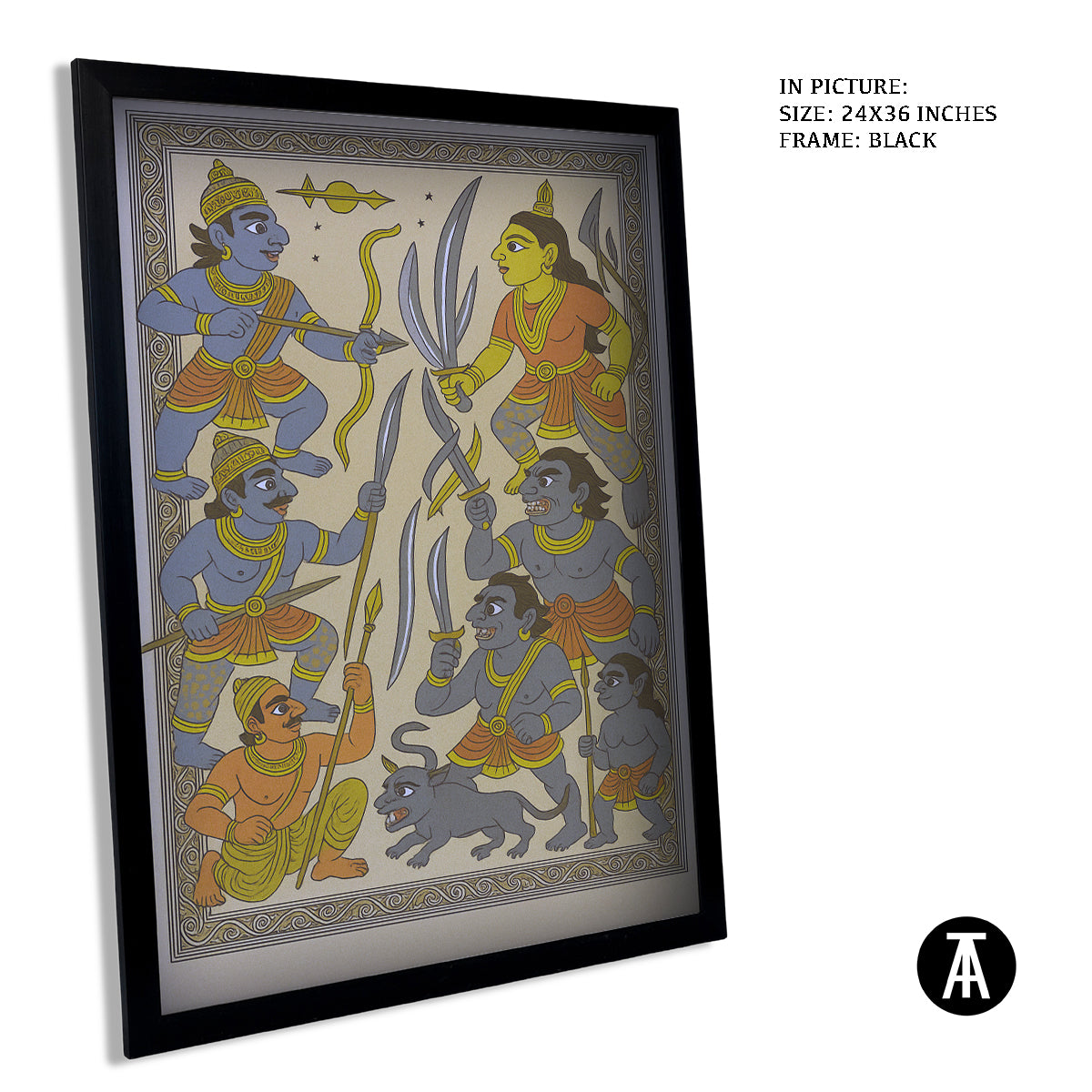 Artwork in Black Frame