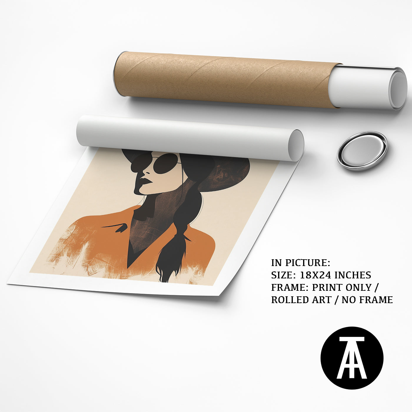 Artwork as Print Only or Rolled Art