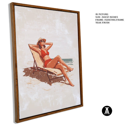 Artwork in Floating Frame