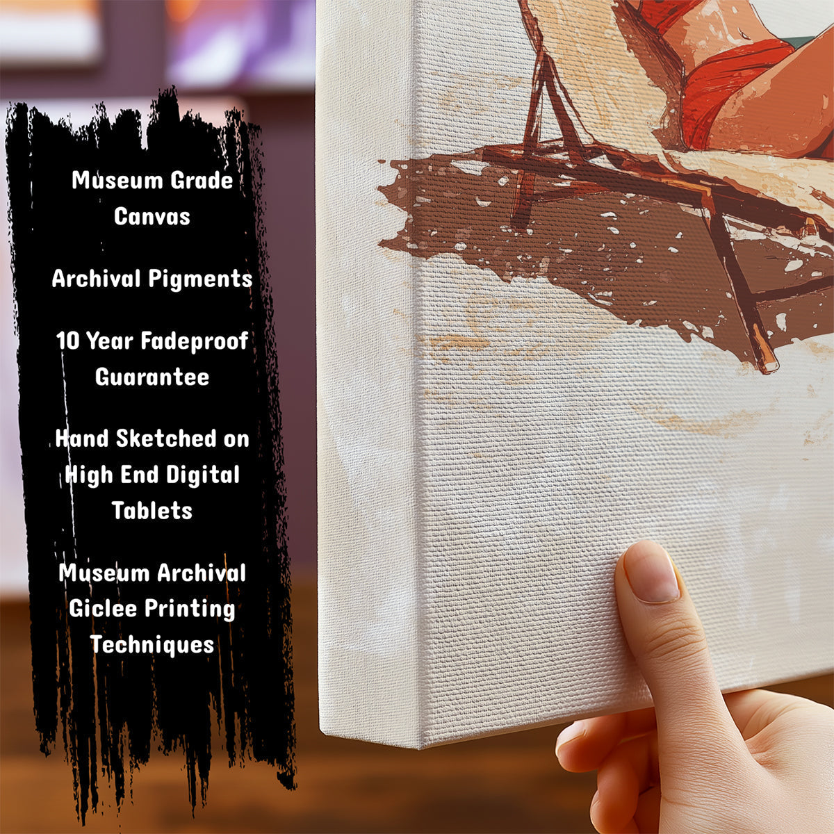 Information about Minimalist Canvas Art Print