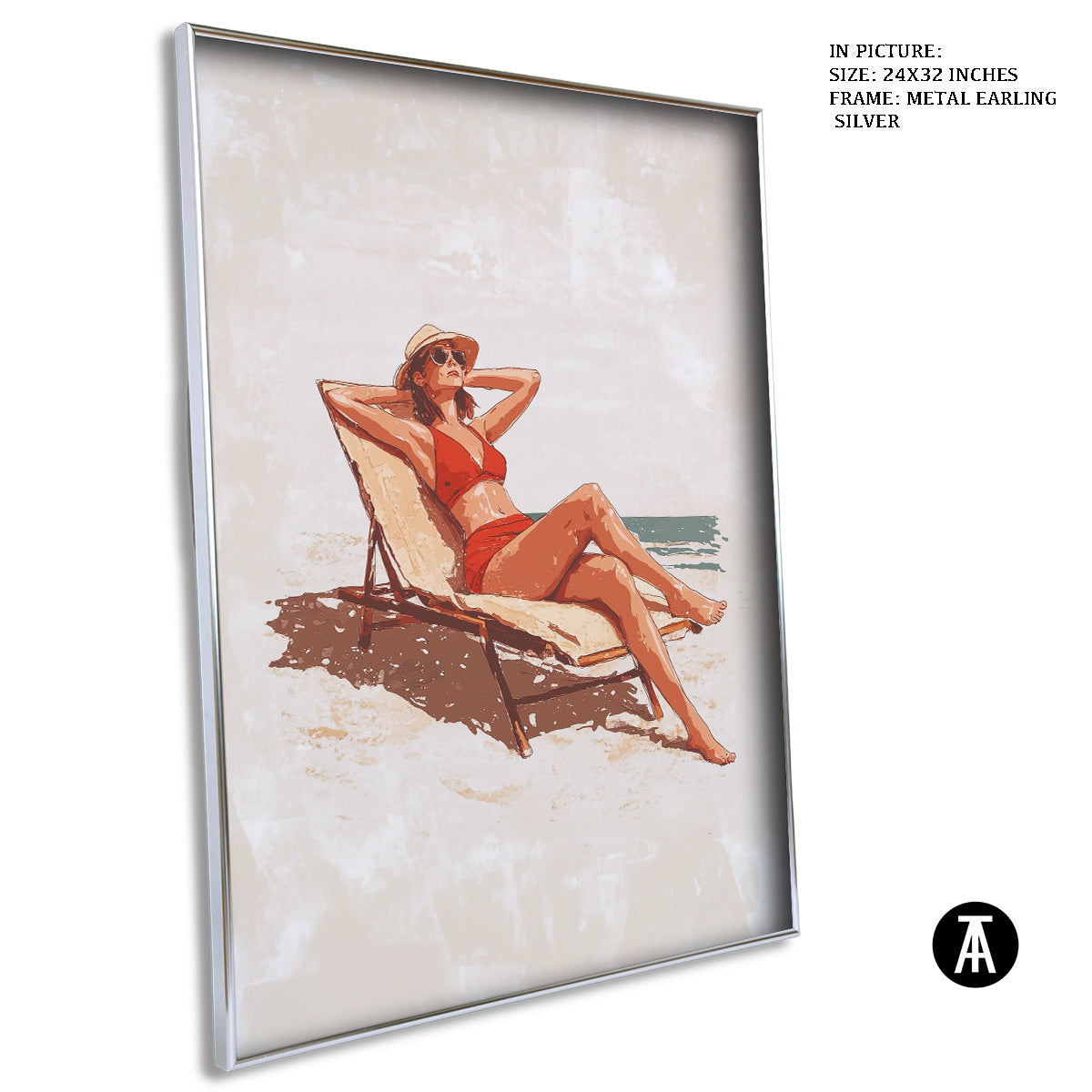 Artwork in Black Frame