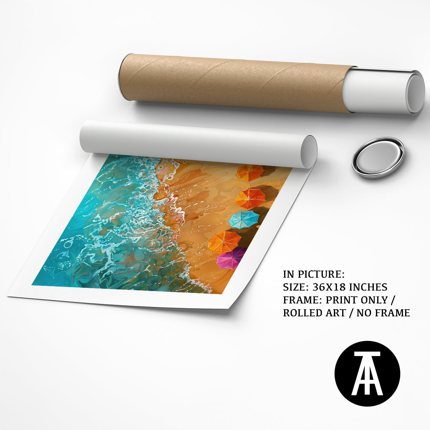 Artwork as Print Only or Rolled Art