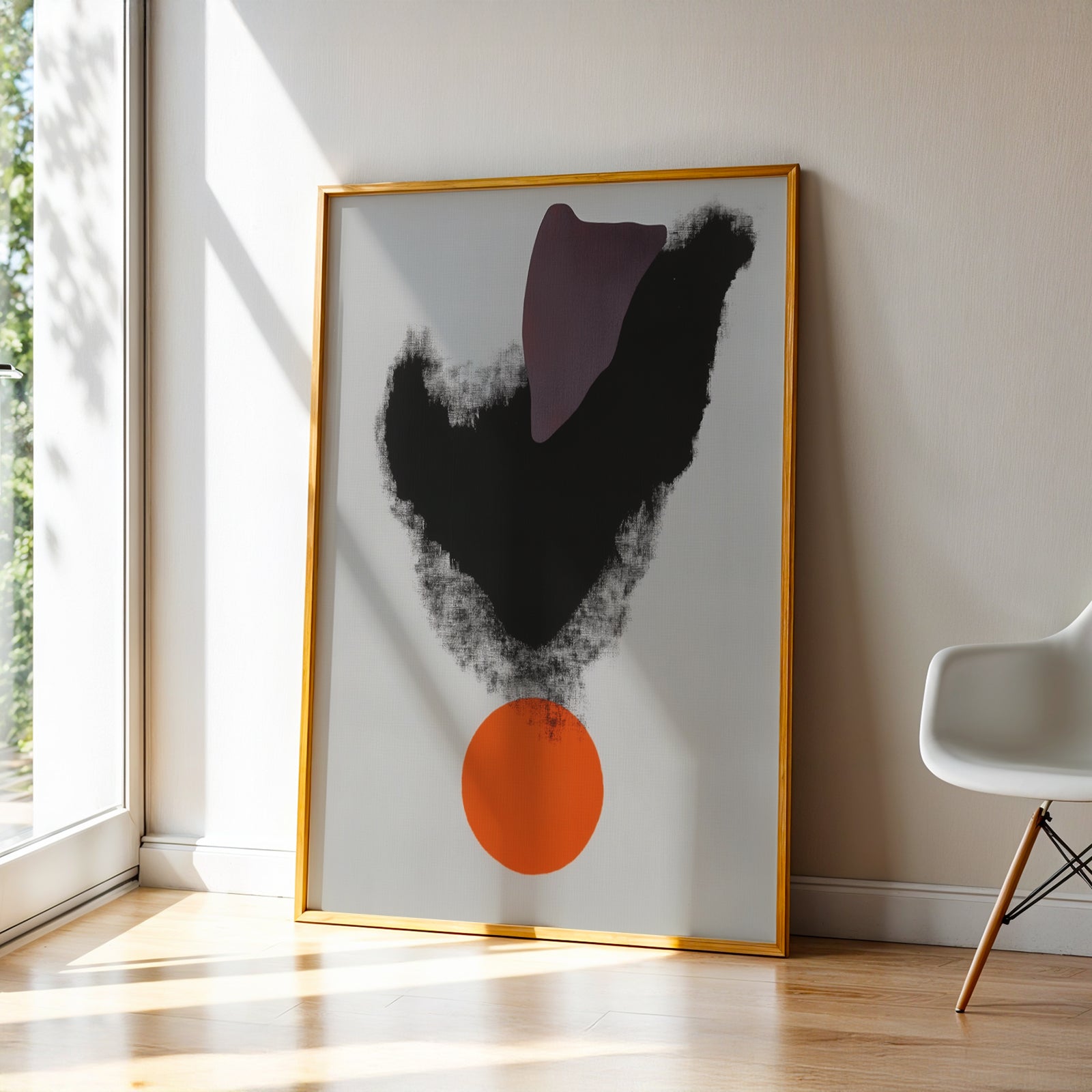 Abstract Art in a Lifestyle Setting Before Rain by NYC Abstract