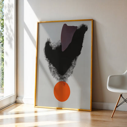Abstract Art in a Lifestyle Setting Before Rain by NYC Abstract