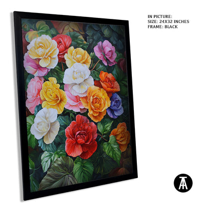 Artwork in Metal Earling Silver Frame