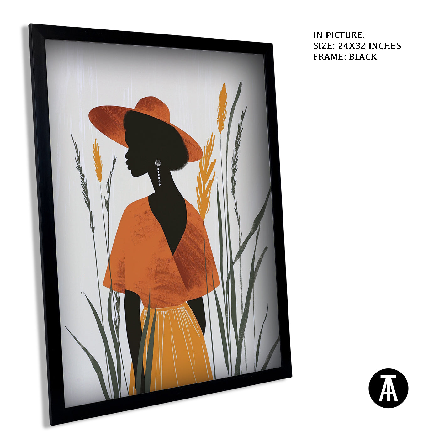 Artwork in Black Frame