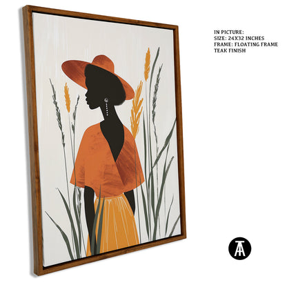 Artwork in Floating Frame