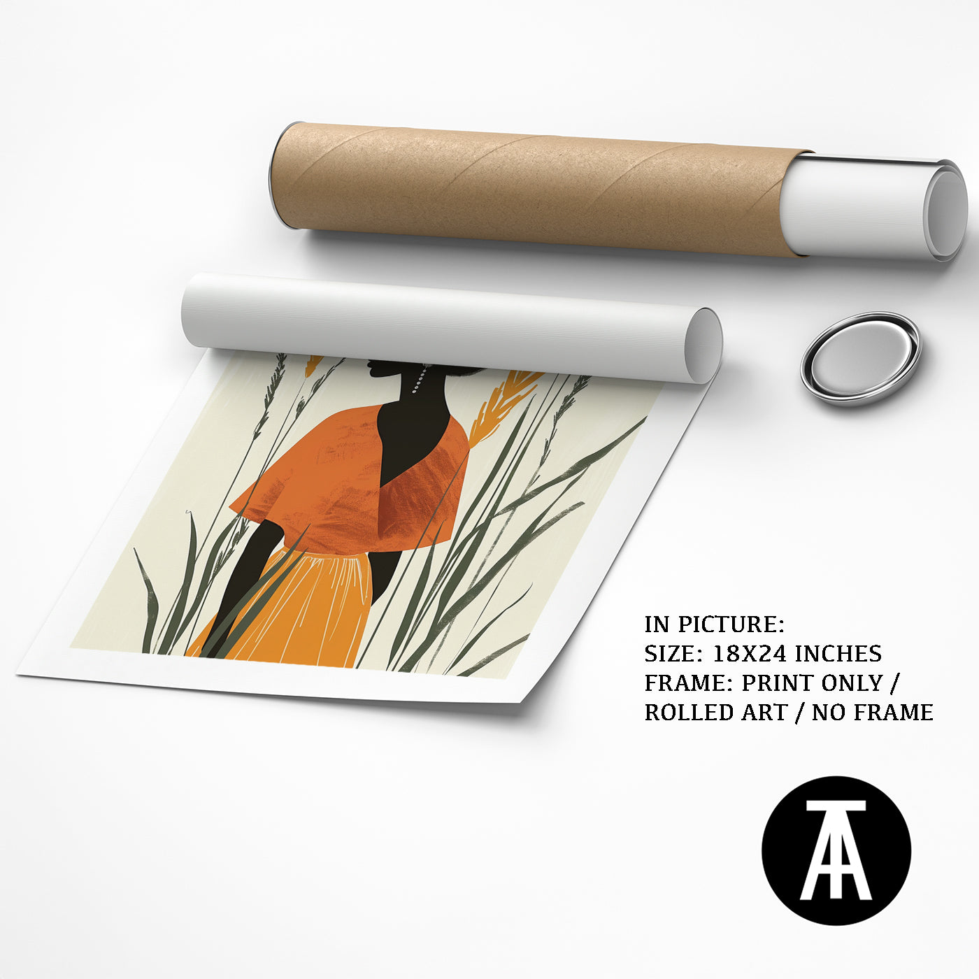 Artwork as Print Only or Rolled Art
