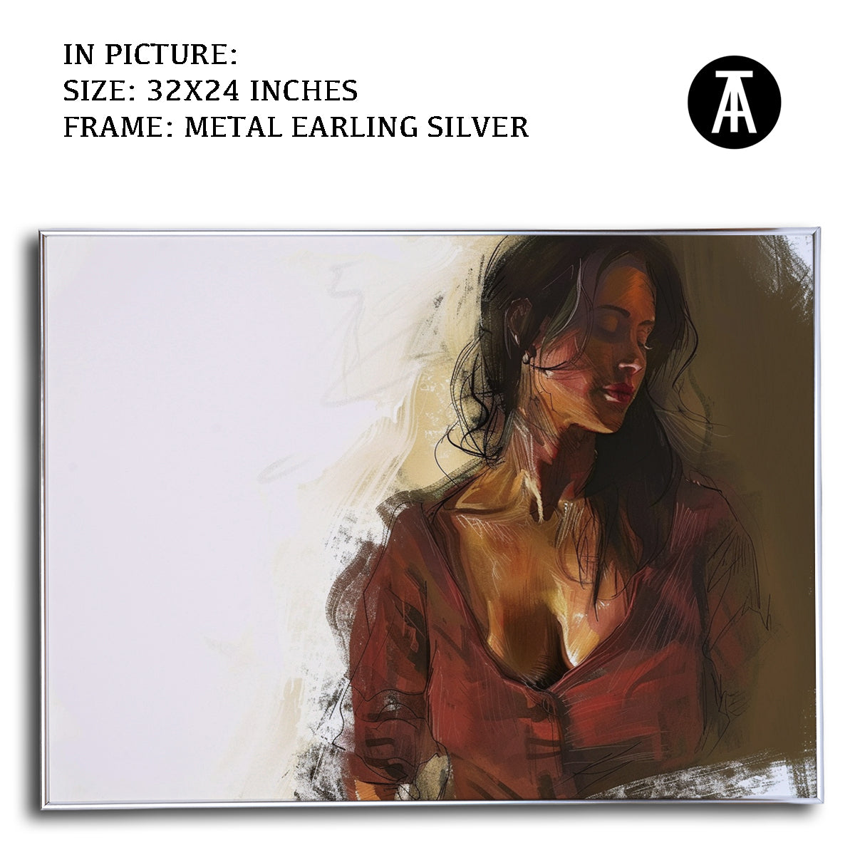 Artwork in Black Frame