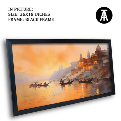Artwork in Metal Earling Silver Frame