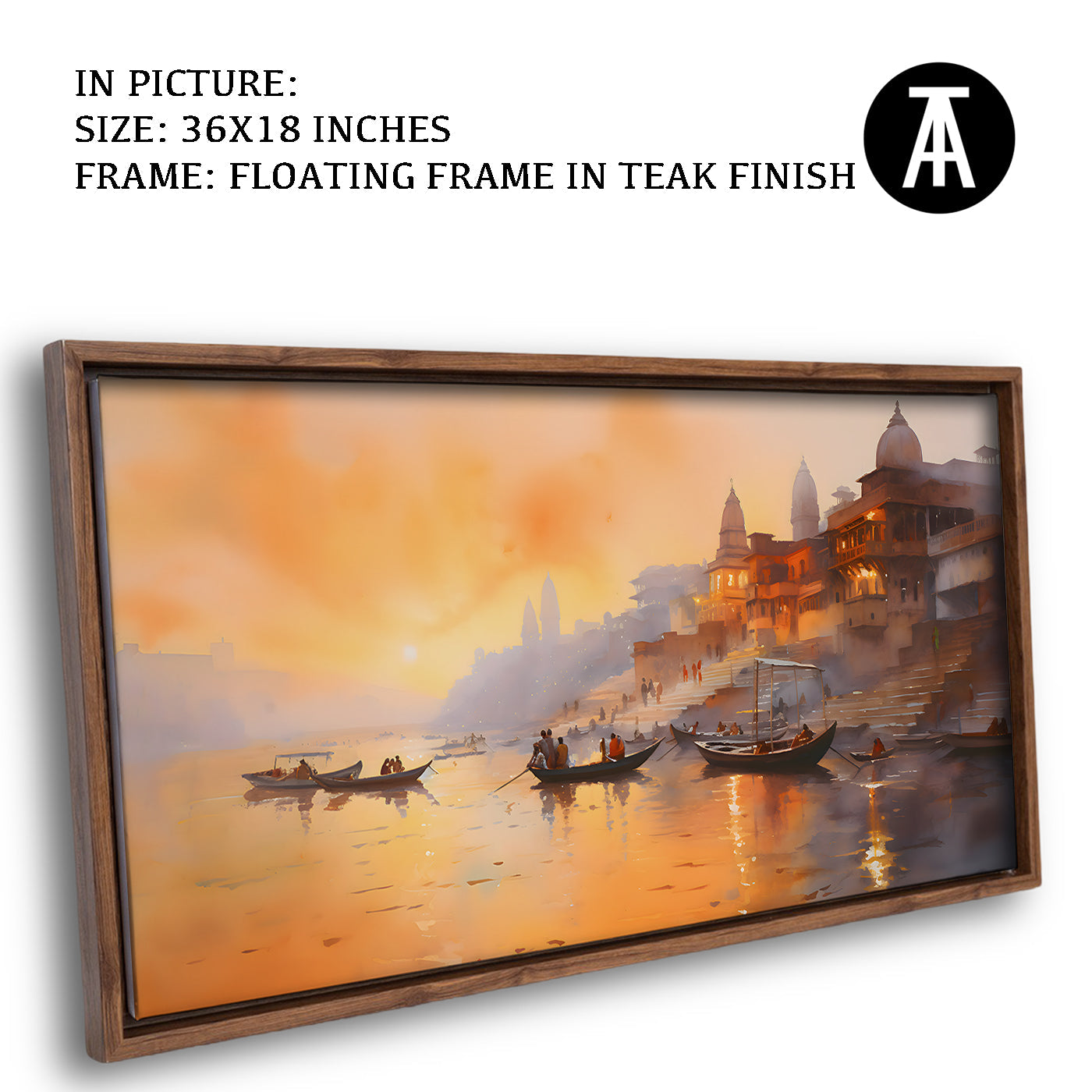 Artwork in Floating Frame
