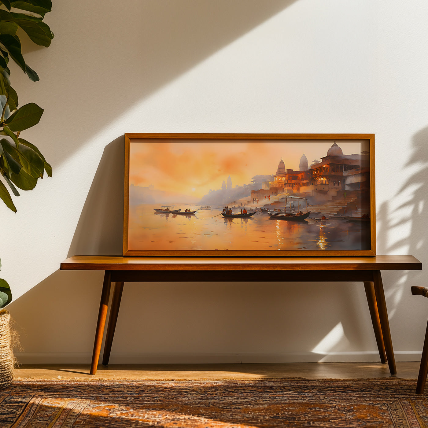 Indian Artwork in a Lifestyle Setting