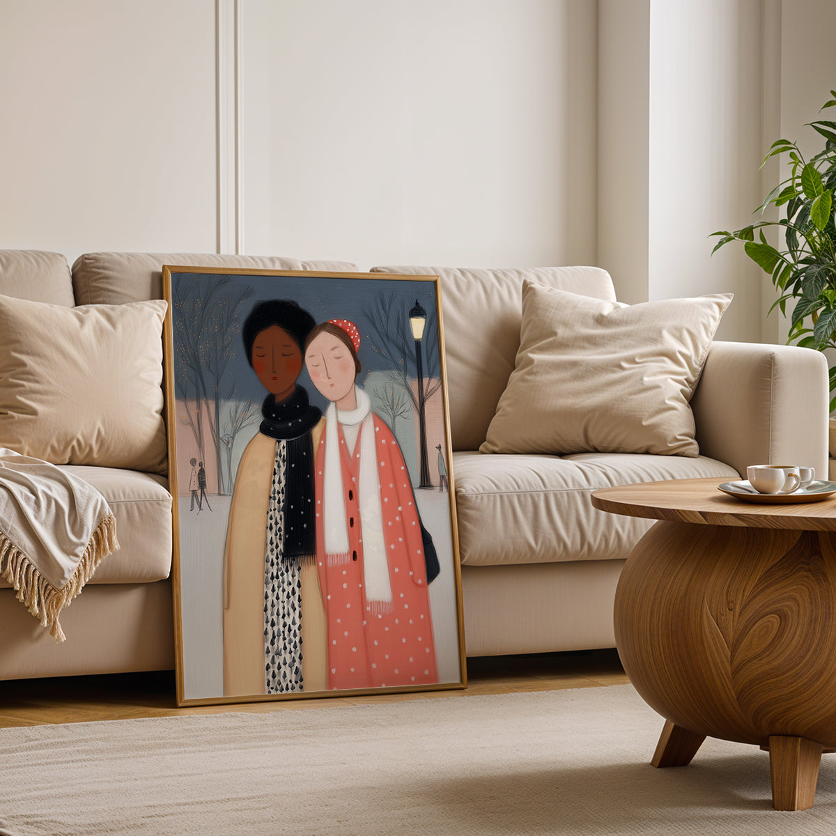 Canvas Art  in a Lifestyle Setting