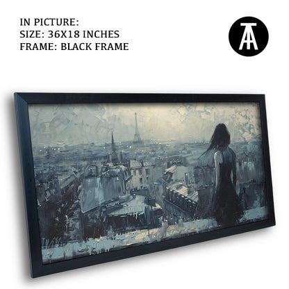 Artwork in Metal Earling Silver Frame