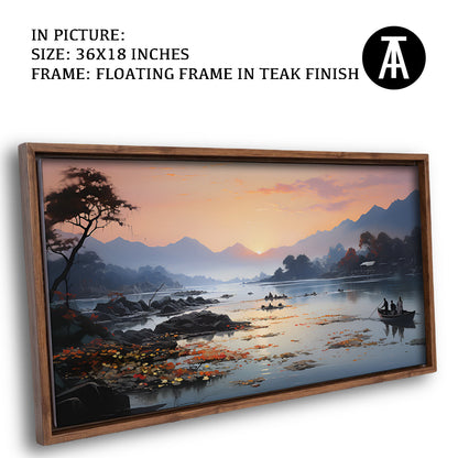 Artwork in Floating Frame