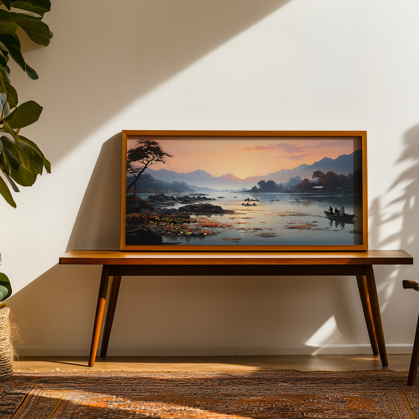 Indian Artwork in a Lifestyle Setting