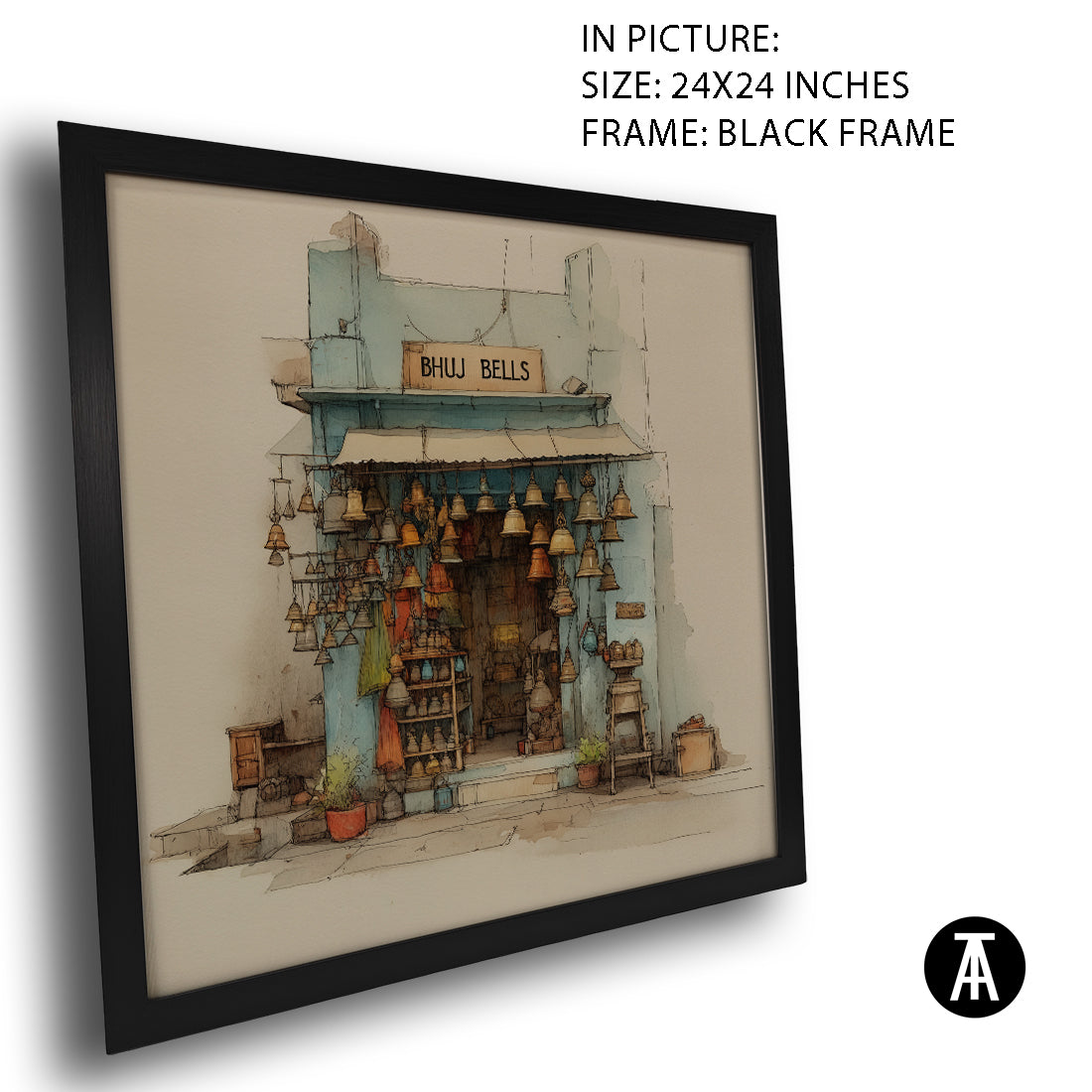 Artwork in Black Frame