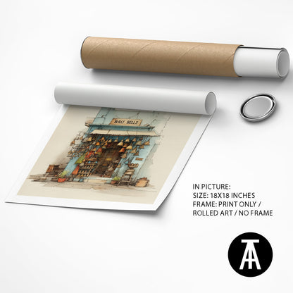 Artwork as Print Only / Rolled Art