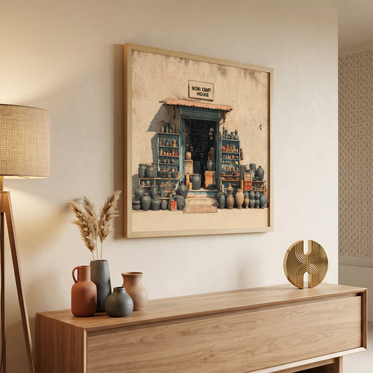 Indian Art in a Lifestyle Setting