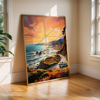 California Painting in a Lifestyle Setting