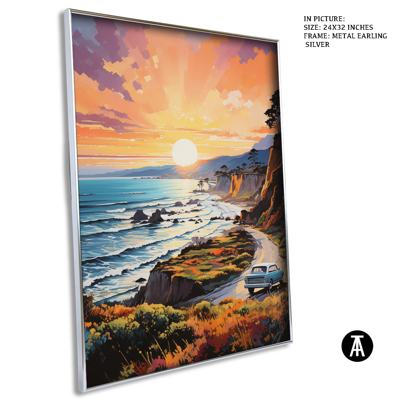 Artwork in Black Frame