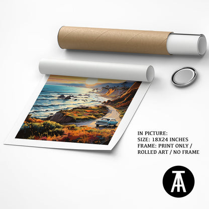 Artwork as Print Only or Rolled Art