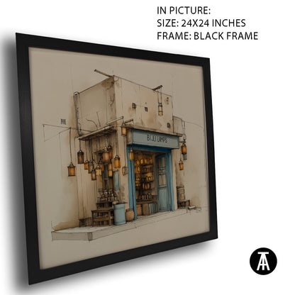 Artwork in Black Frame