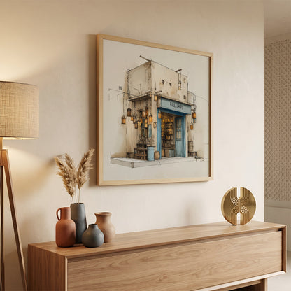 Indian Art in a Lifestyle Setting