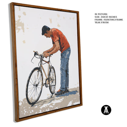 Artwork in Floating Frame
