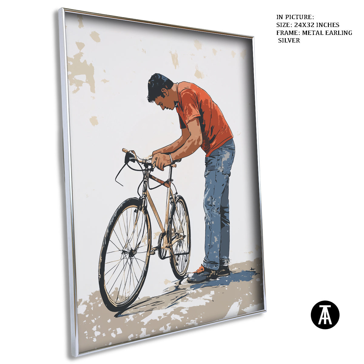 Artwork in Black Frame