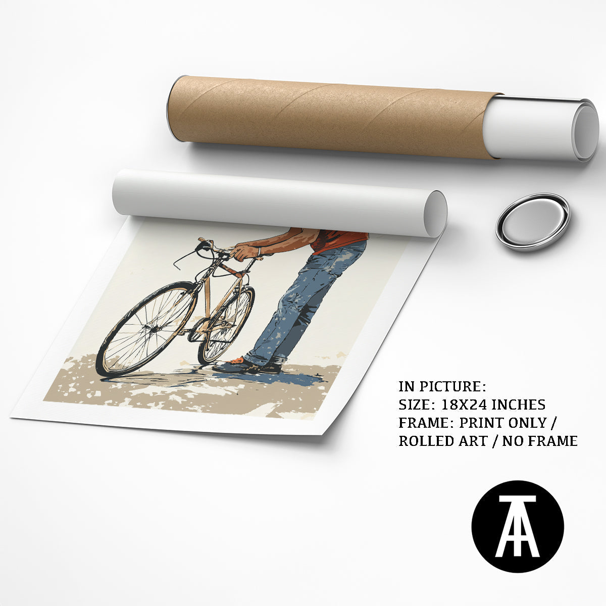 Artwork as Print Only or Rolled Art