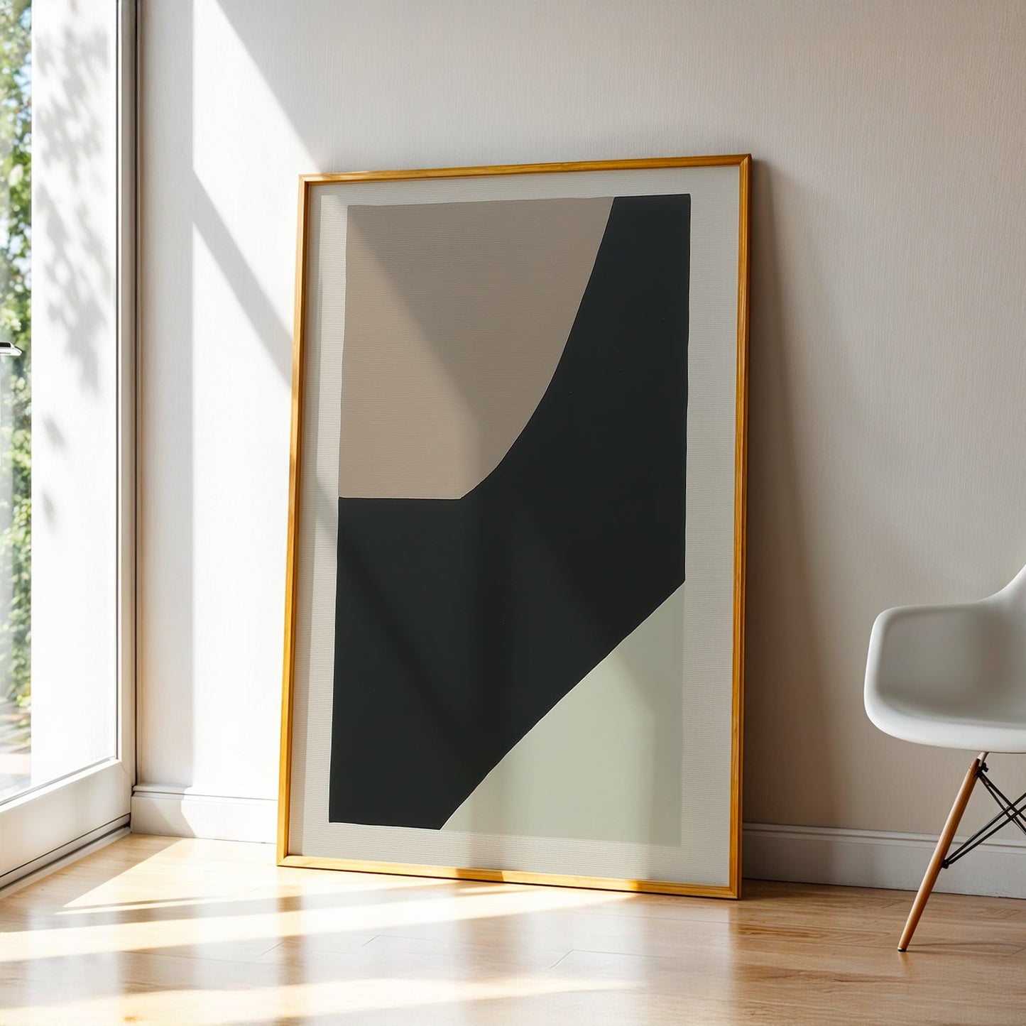 Abstract Art in a Lifestyle Setting Binary Will Bloom by NYC Abstract