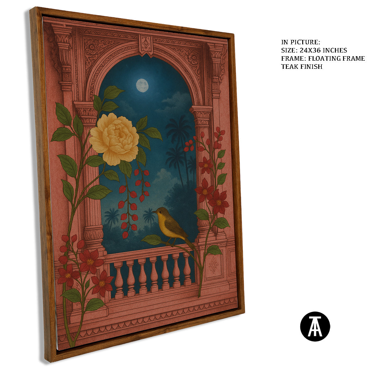 Artwork in Floating Frame