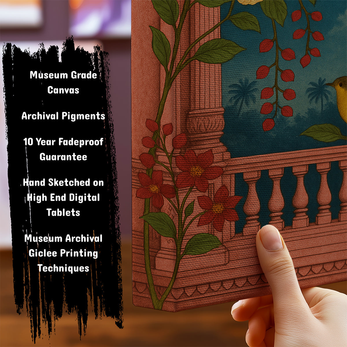 Information about Indian Art Canvas Art Print