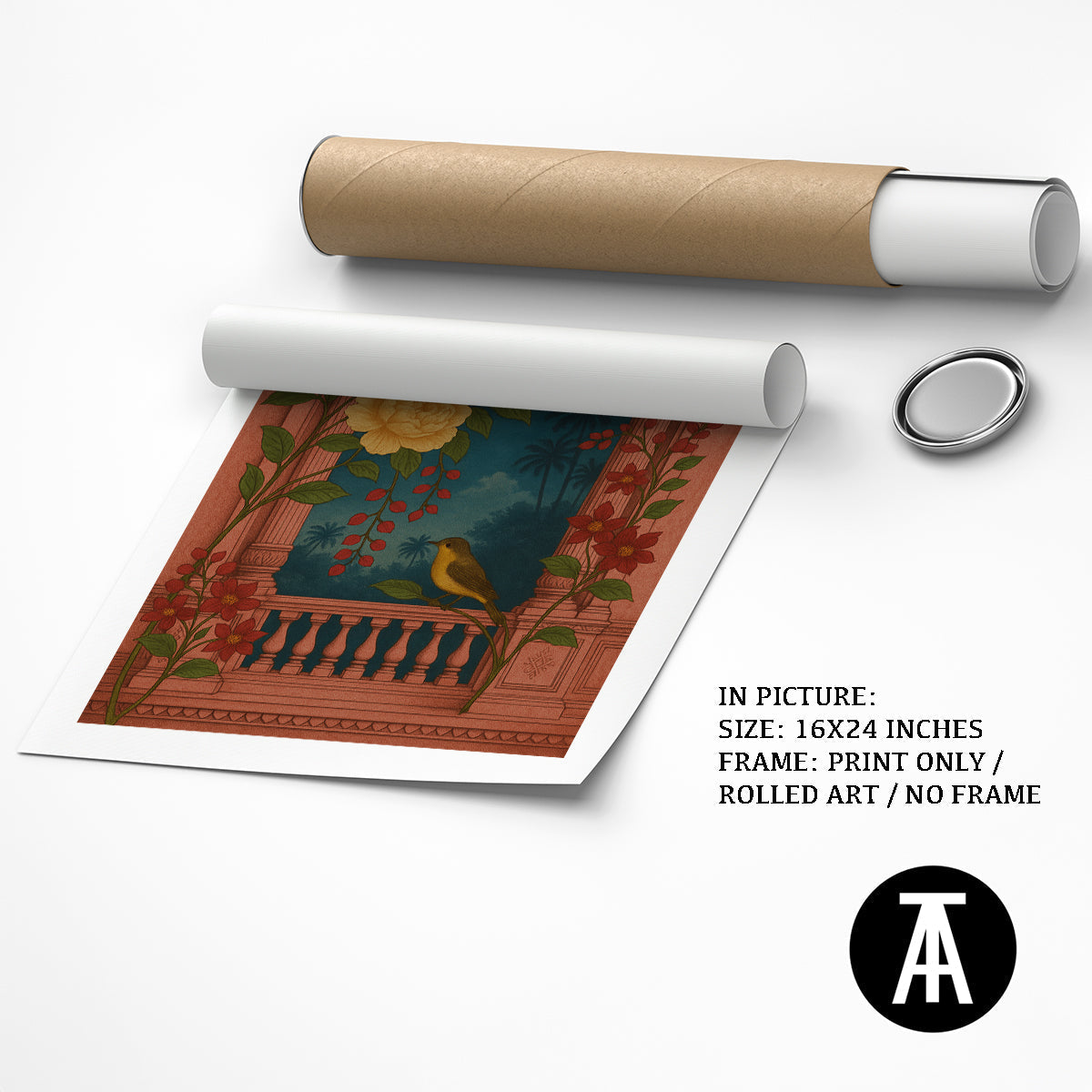 Artwork as Print Only / Rolled Art