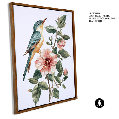 Sample Artwork in Floating Frame