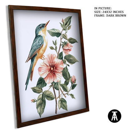 Artwork in Metal Champagne Gold Frame