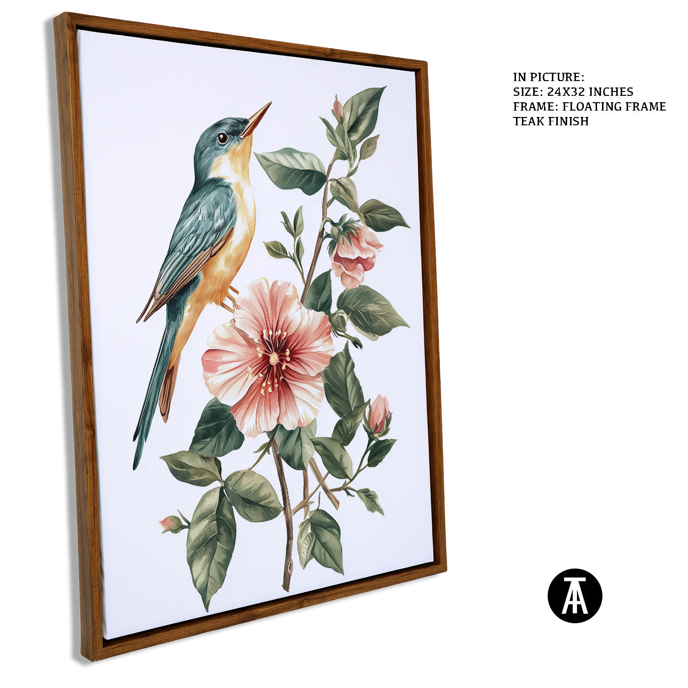 Artwork in Floating Frame