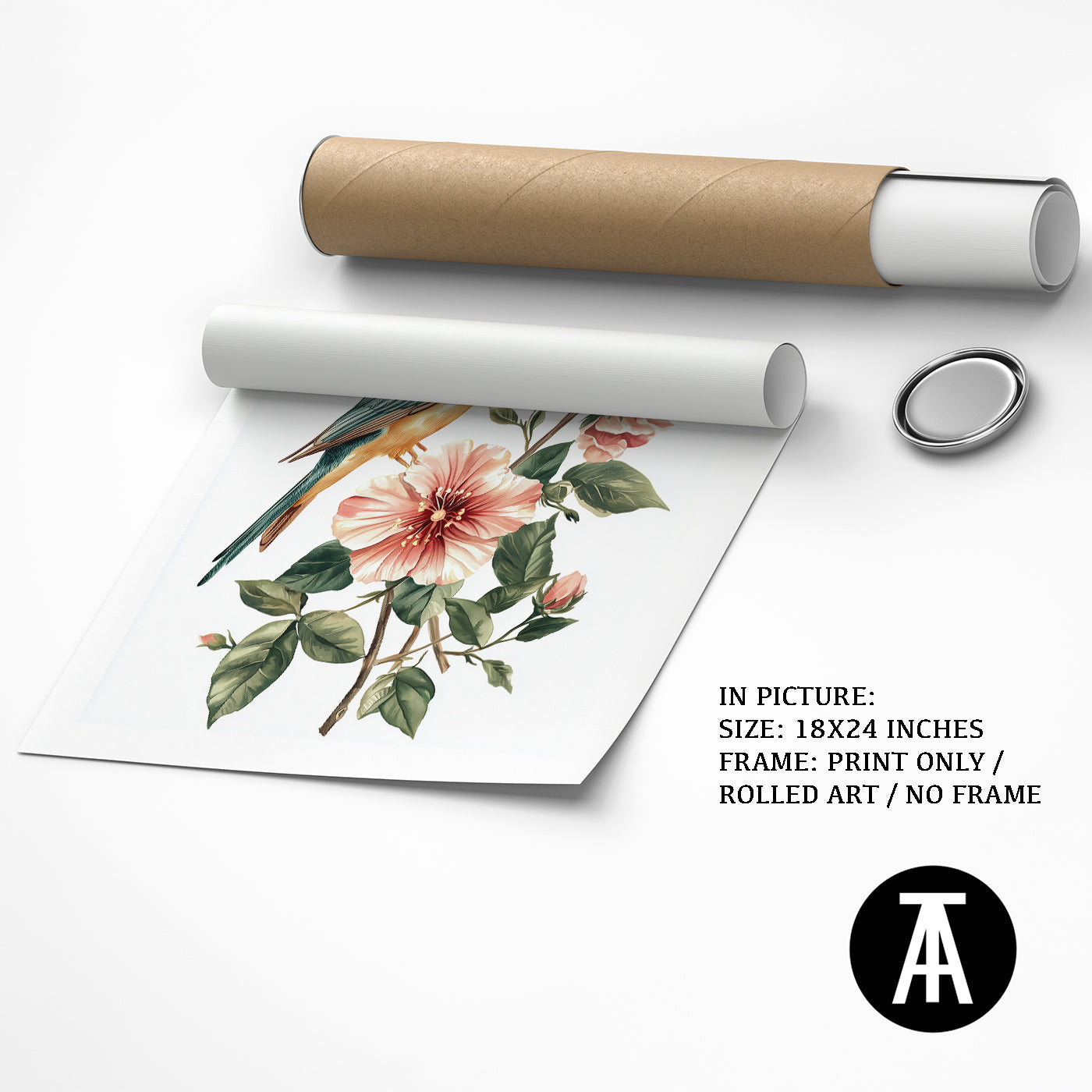 Artwork as Print Only or Rolled Art