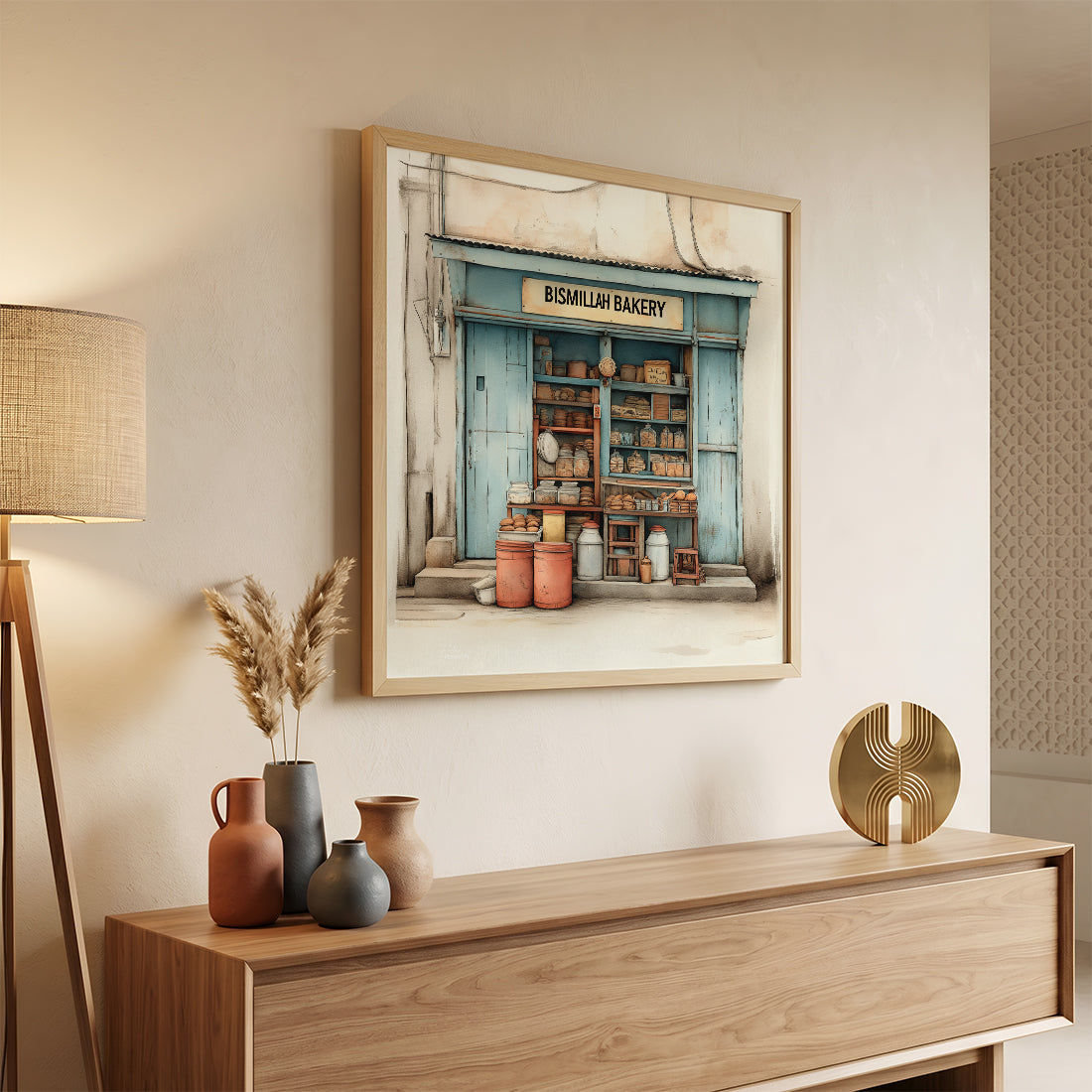 Indian Art in a Lifestyle Setting