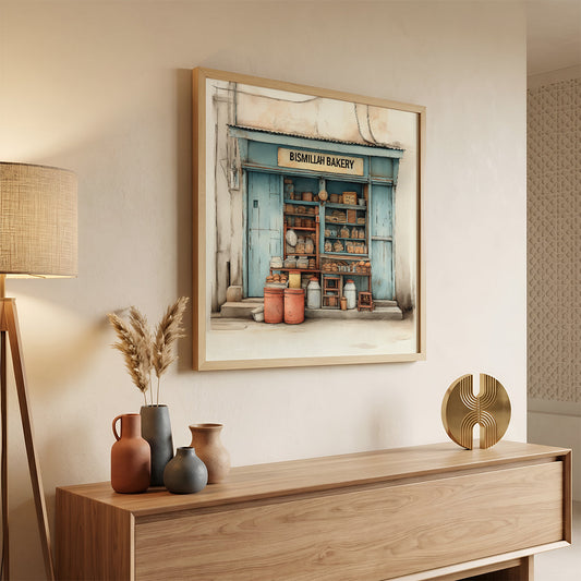 Indian Art in a Lifestyle Setting