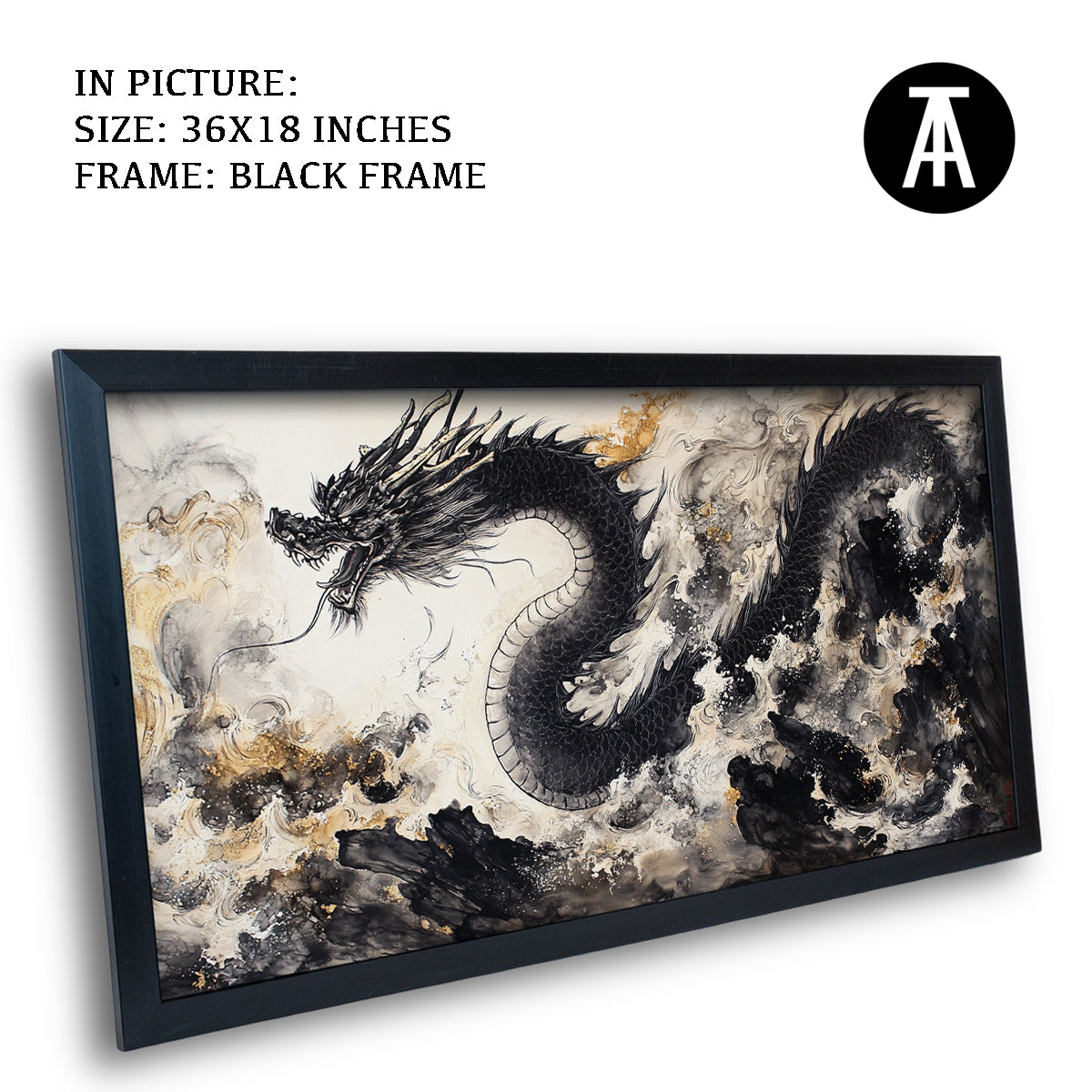 Artwork in Metal Earling Silver Frame