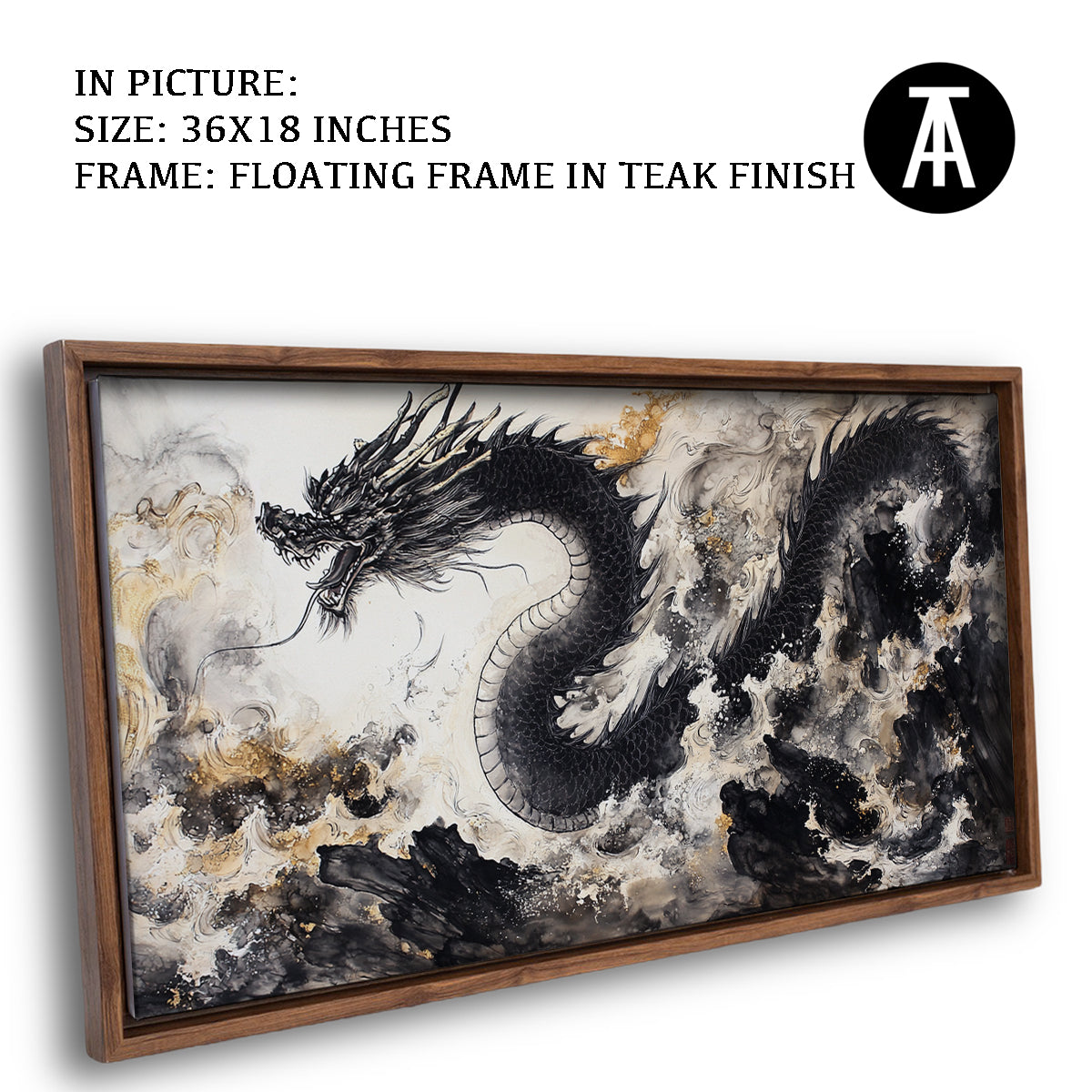 Artwork in Floating Frame