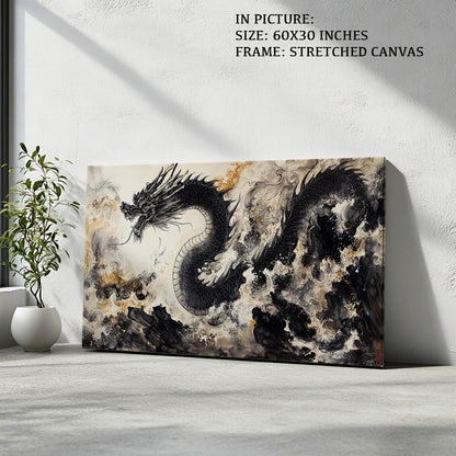 Artwork in Natural Wood Frame