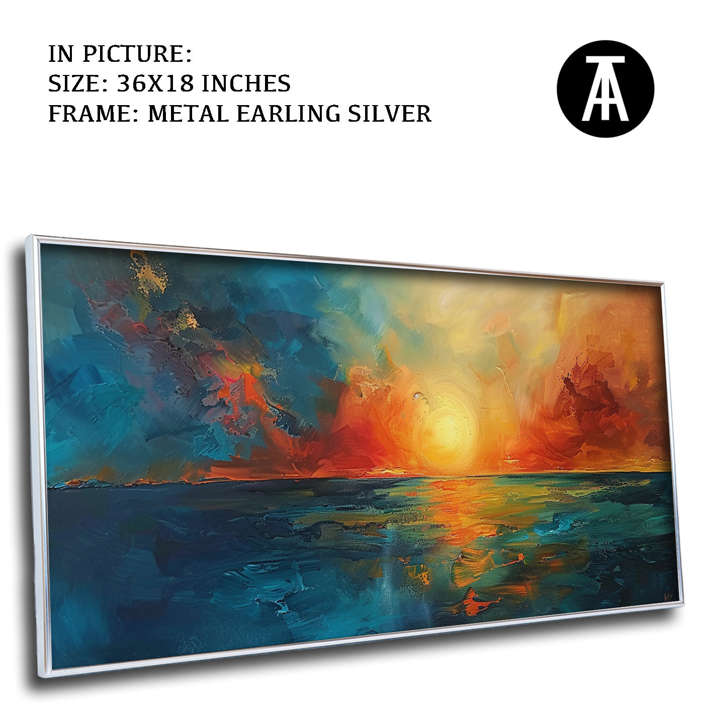 Artwork in Black Frame
