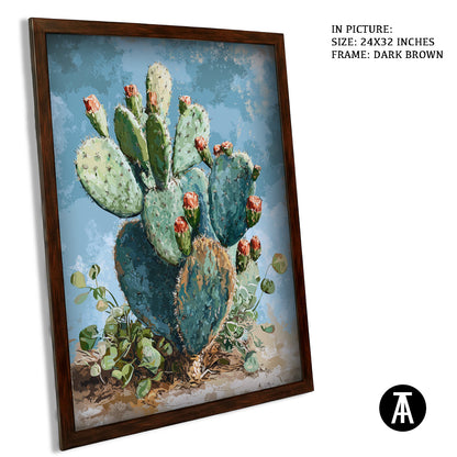 Artwork in Metal Champagne Gold Frame
