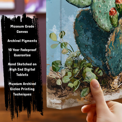 Information about Floral Botanical Canvas Art Print